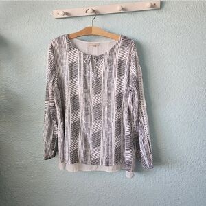 Joan Vass tunic bohemian style blouse